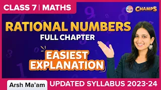 Rational Numbers | Full Chapter | Easiest Explanation | Chapter 8 | Class 7 | Maths | BYJU'S