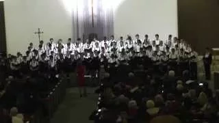 Jesuit Christmas Jazz Spectacular, Concert Choir "The Little Drummer Boy", 12/12/2014