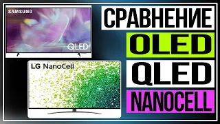 Какой экран телевизора лучше. Сравнение технологий OLED, QLED и NanoCELL