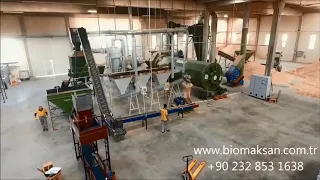 Pelet yakıt makinesi & pelet tesisleri / pelet makinası / Biomaksan Enerji