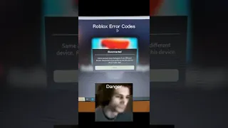 Roblox error code 😰 #roblox #robloxfyp #robloxshort #error #foryou #robloxedits #memes #robloxerror