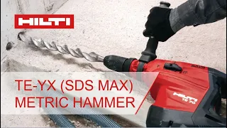 Hilti TE YX (SDS Max) Metric hammer drill bit