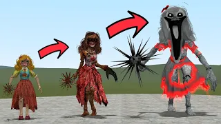 EVOLUTION OF MISS DELIGHT BOSSES IN POPPY PLAYTIME CHAPTER 3!! (Garry's Mod)