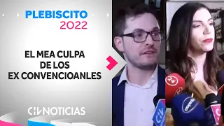 EL MEA CULPA de los ex convencionales tras victoria del Rechazo: "El proceso continúa" | Plebiscito