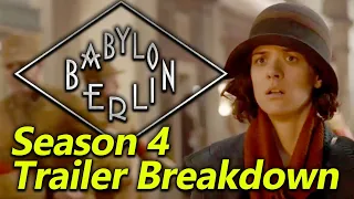 BABYLON BERLIN season 4 trailer breakdown! Easter Eggs & Details You Missed! Babylon Berlin Babble