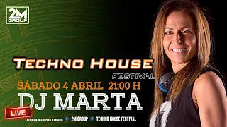 DJ MARTA sesión exclusiva Techno House Festival 2020