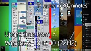 Upgrading from Windows 1.0 to 10... (Timelapse)
