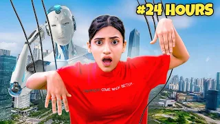A ROBOT Control My Life for 24 Hours Challenge | *gone wrong😭* | SAMREEN ALI