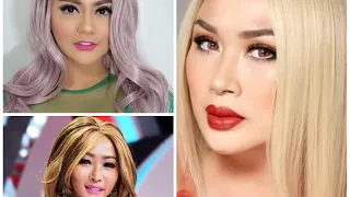 Deretan artis Indonesia suka pakai wig