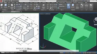 AutoCAD Basic 3D Modeling of Isometric Drawings - QasimCAD