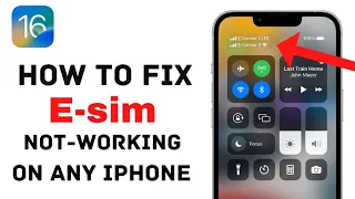 How To Fix E-Sim Not Working On Any iPhone After IOS 16 Update