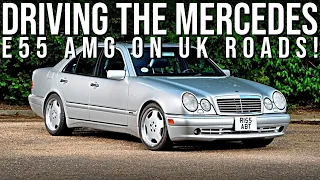 Driving the W210 MERCEDES E55 AMG on UK roads! (Drivers Eye View/POV)