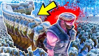 CHUCK NORRIS DIES TO FLYING ZOMBIE CENTIPEDE + HUGE AVALANCHE - UEBS Ultimate Epic Battle Simulator