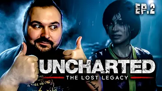 Саша Шип проходит Uncharted: The Lost Legacy - Глава 2 - Проникновение