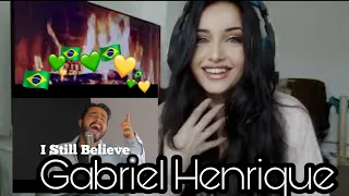 Music student reacts to @GabrielHenriqueMusic  I still believe MARIAH CAREY