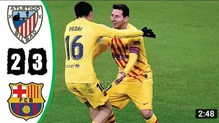 Athletic Bilbao vs Barcelona 2-3All Gоals & Extеndеd Hіghlіghts 2021 HD  (1)