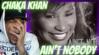 SHE'S AN ICON!! CHAKA KHAN - AIN'T NOBODY | REACTION