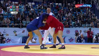 Sambo CHIMEDDORJ(MGL) - KIRAKOSYAN(ARM) World Champioships 2017