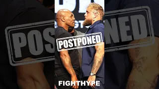 Mike Tyson vs Jake Paul POSTPONED; Tyson FORCED TO STOP TRAINING after HEALTH SCARE