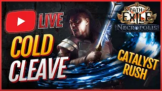 🔴COLD RAGE Cleave Berserker - CATALYST Farm | Path of Exile 3.24