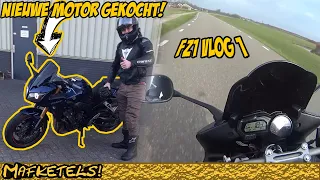 Ik heb een nieuwe Motor gekocht! Yamaha FZ1 150PK Vlog 1