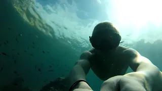 Kolobarica underwater cave