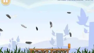 Angry Birds Level 1-1 - Mighty Eagle - 100% - Total Distruction - Totale Zerstörung