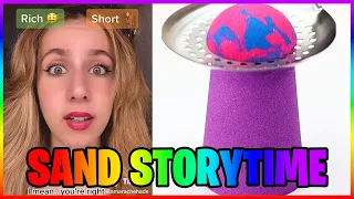 🌈 KINETIC SAND STORYTIME TIKTOK ✨ POV @Amarachehade | Tiktok Compilations Part 16