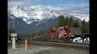 Canadian Pacific railroad - Banff - British Columbia - May 2018