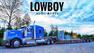 LOWBOY | My Trucking Life | Vlog #2852
