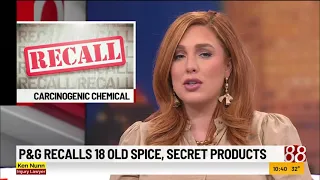 Some Old Spice, Secret deodorants recalled after cancer-causing chemical detected