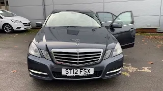 Mercedes-Benz E Class 2.1 E220 CDI BlueEfficiency Executive SE G-Tronic+ Euro 5 (s/s) 4dr Walkaround