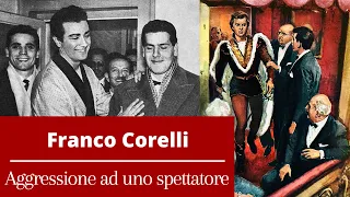 Franco Corelli - Aggressione ad uno spettatore