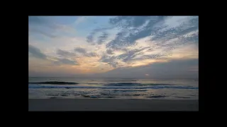 Florida Beach Sunrise (time lapse)