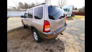 2002 Mazda Tribute ES, 3.0L V6 &  2WD. Walkaround, Start-Up, and Idling. (Ford Escape!)