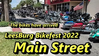 Leesburg Bikefest 2022 Main Street Activity