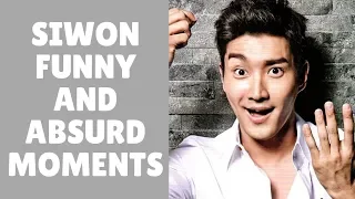 SUPER JUNIOR 슈퍼주니어 SIWON Funny And Absurd Moments