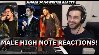Male Singers - BEST High Notes!! Singer Songwriter REACTION