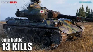 Затащил сливной бой ✳️ World of Tanks Type 61