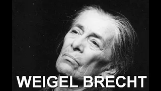 Helene Weigel liest Bert Brecht - "Ich lebe in finsteren Zeiten"