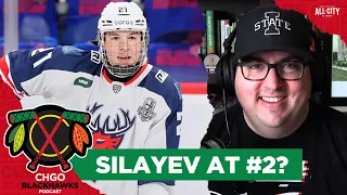 Is Anton Silayev an option for the Chicago Blackhawks with #2 pick in NHL Draft? | CHGO Blackhawks