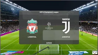 PES 2020 UEFA Champions League Juventus vs Liverpool 2nd leg