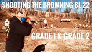 Shooting the Browning BL-22 Grade 1 & Grade 2