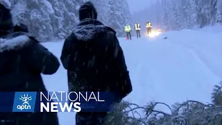 Tensions building on Wet’suwet’en territory as pipeline conflict in B.C. continues | APTN News