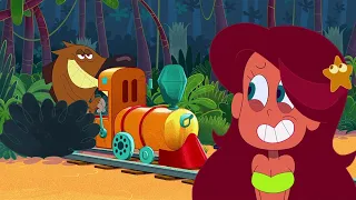 ZIG e SHARKO 🚂 Quem está dirigindo o trem? 🚂 Português Brasil | Cartoon for Kids