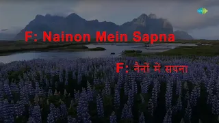 Nainon Men Sapna | Karaoke Song with Lyrics | Himmatwala | Kishore Kumar, Lata Mangeshkar