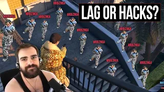 Playing Lag or Hacker in GTA Online