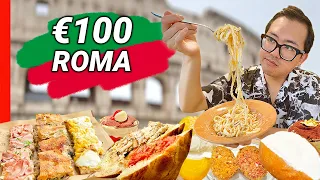 Mi Fingo TURISTA a Roma!!🇮🇹 Sfida di €100 tra i Locali più Turistici del Centro!