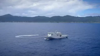 HMNZS Canterbury goes to Kermadec Islands