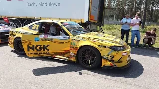 Driving my Supra in heavy rain, Drift Masters in Riga 2019